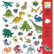 Matricák - Dinoszauruszok - Djeco 160 db-os matricakészlet