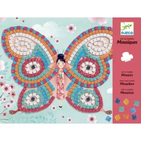   Mozaikkép készítés - Pillangók - Djeco kreatív készlet