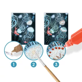 Djeco Művészeti műhely 3D festés - Mélytengeri csodák