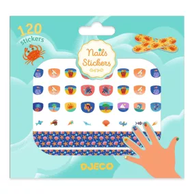 Djeco Körömmatricák - Mediterán - Mediterranean