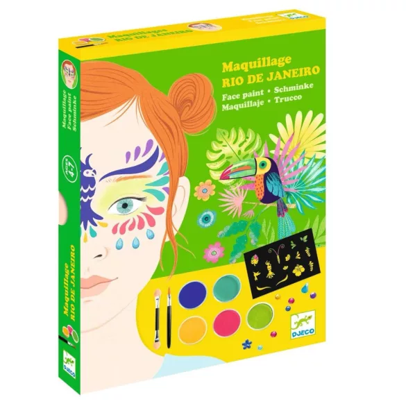 Djeco Arcfestés, díszítés - Karnevál - Rio de Janeiro