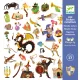 Matricák – Középkori fantáziavilág – Djeco 160 db-os matricakészlet