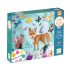 Djeco Kreatív műhely - 6 technika 1 dobozban - Bájos bolyhos - Fluffy box