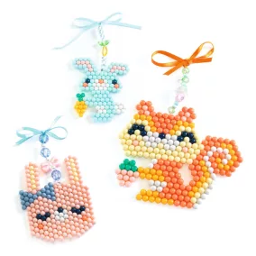   Djeco Artistic Aqua - Vizes gyöngykirakó képkészítő - Bundás barátok - Furry friends