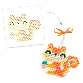   Djeco Artistic Aqua - Vizes gyöngykirakó képkészítő - Bundás barátok - Furry friends