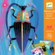Papírszobor műhely Bogarak - Djeco 3D-s képkészítő kreatív szett