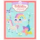 Mozaikkép készítés - Gyöngyből kép - Artistic aqua Rainbow - Djeco kreatív készlet