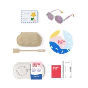   Olivio & Co polarizált napszemüveg 5-12 év - Round Wild Flower