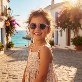 Olivio & Co polarizált napszemüveg 5-12 év - Purple Coral