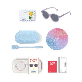 Olivio & Co polarizált napszemüveg 5-12 év - Purple Coral