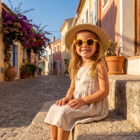 Olivio & Co polarizált napszemüveg 3-5 év - Citrus Yellow