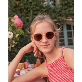   Olivio & Co polarizált napszemüveg 5-12 év - Breakfast Art - Apricot