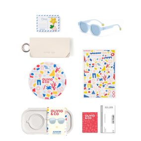   Olivio & Co polarizált napszemüveg 5-12 év creative - Sky Blue