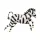 Fólia lufik Zebra 115x85 cm