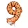 9-es születésnapi szám fólia lufi - tigris - 76 cm