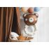 Macis csörgő fólia lufi 61x88 cm - Teddy Bear Party