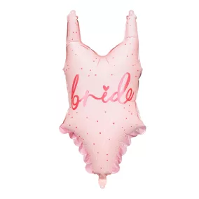   Fürdőruha formájú fólia lufi - ''Bride to be''