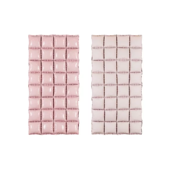 Fólia lufi fal light pink - kétoldalas háttér dekoráció 55×110 cm