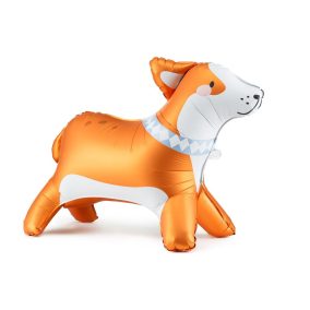 Álló fólia lufi - Corgi 88x70 cm