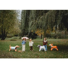 Álló fólia lufi - Corgi 88x70 cm