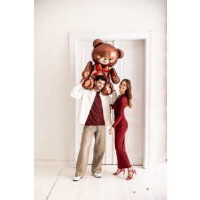 Álló lufi - Teddy Bear - 59 x 88 cm
