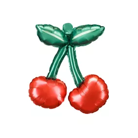   Fólia lufik girlandhoz - Cseresznye - 28 × 31 cm - 3 db/csomag