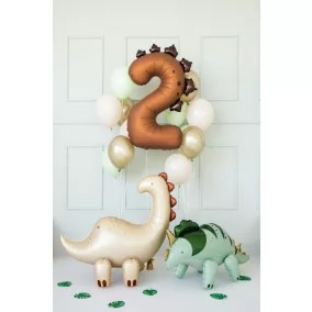 2-es Dínó fólia lufi - 92 cm