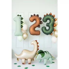 2-es Dínó fólia lufi - 92 cm