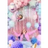Gabi babaháza szív alakú fólia lufi - 35 cm