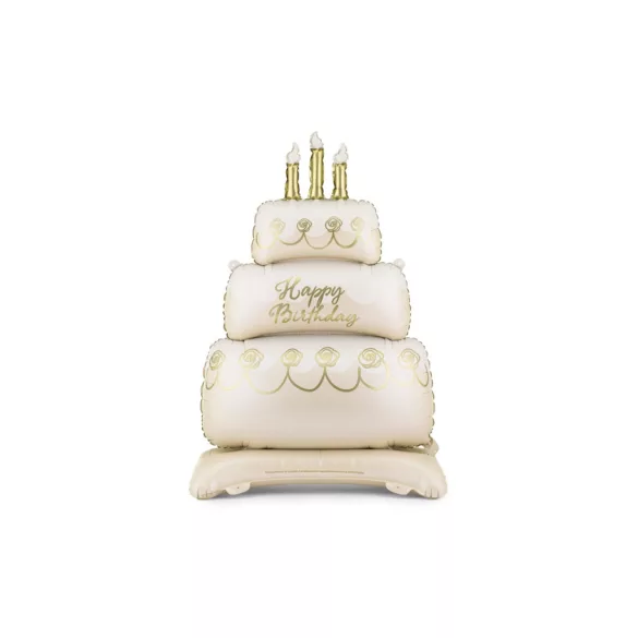 Álló fólia lufi Torta - 70x100 cm