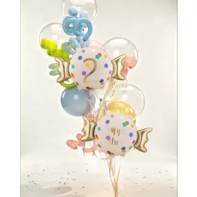 Candy fólia lufi „2” - 61 × 37 cm