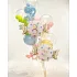 Candy fólia lufi „3” - 61 × 37 cm