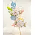 Candy fólia lufi „5” - 61 × 37 cm