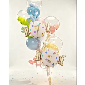 Candy fólia lufi „7” - 61 × 37 cm
