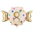 Candy fólia lufi „8” - 61 × 37 cm