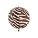 Fólia lufi Zebra mintás labda 75 cm