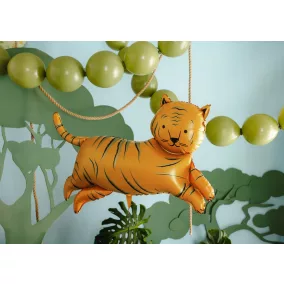 Tigris fólia lufi 104 × 81 cm - narancssárga