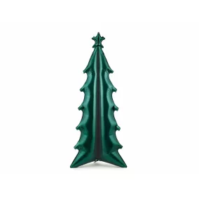 XXL karácsonyfa álló fólia lufi - Zöld - 77 × 184 cm