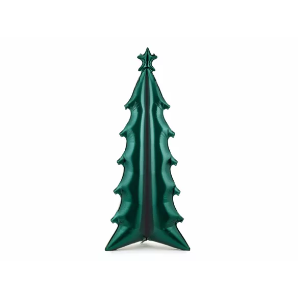 XXL karácsonyfa álló fólia lufi - Zöld - 77 × 184 cm