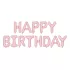 Fólia Lufi - Happy Birthday Pink 340x35 cm