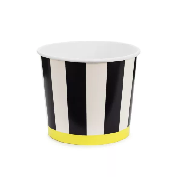 Csíkos Snack Tálak - 14 cm - Vegyes szett 2 db