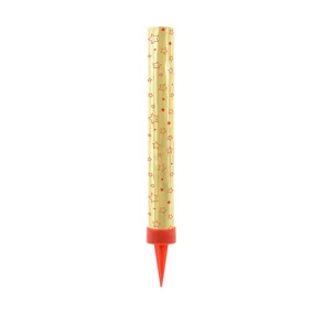 Arany torta tüzijáték arany - 12 cm - 4 db-os csomag