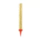Arany torta tüzijáték arany - 12 cm - 4 db-os csomag