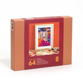  Djeco Műterem 64 - Tűhímzés - Alkony - Atelier 64 - Needlepoint