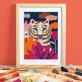   Djeco Műterem 64 - Tűhímzés - Alkony - Atelier 64 - Needlepoint