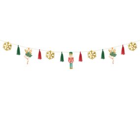 Papír girland Diótörő - 2 m