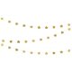 Girland - Arany csillagok - 3.6m