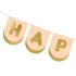Happy Birthday feliratos girland - pink