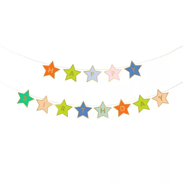 Happy Birthday Girland Color mix 260cm