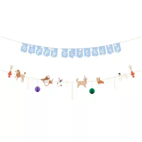 Boldog Születésnapot Girland - Kutyák 210 cm